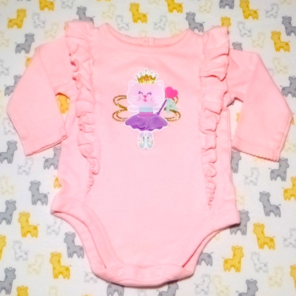 2/$20 EUC Ballerina Princess Kitty Ruffled Jumper